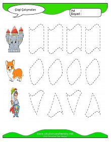 Çizgi Çalışma Sayfaları